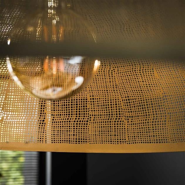 Hængelampe Danique DH Interiør Bronze LxBxH 101x101x34 Bronze Atmosfærisk fotodetalje