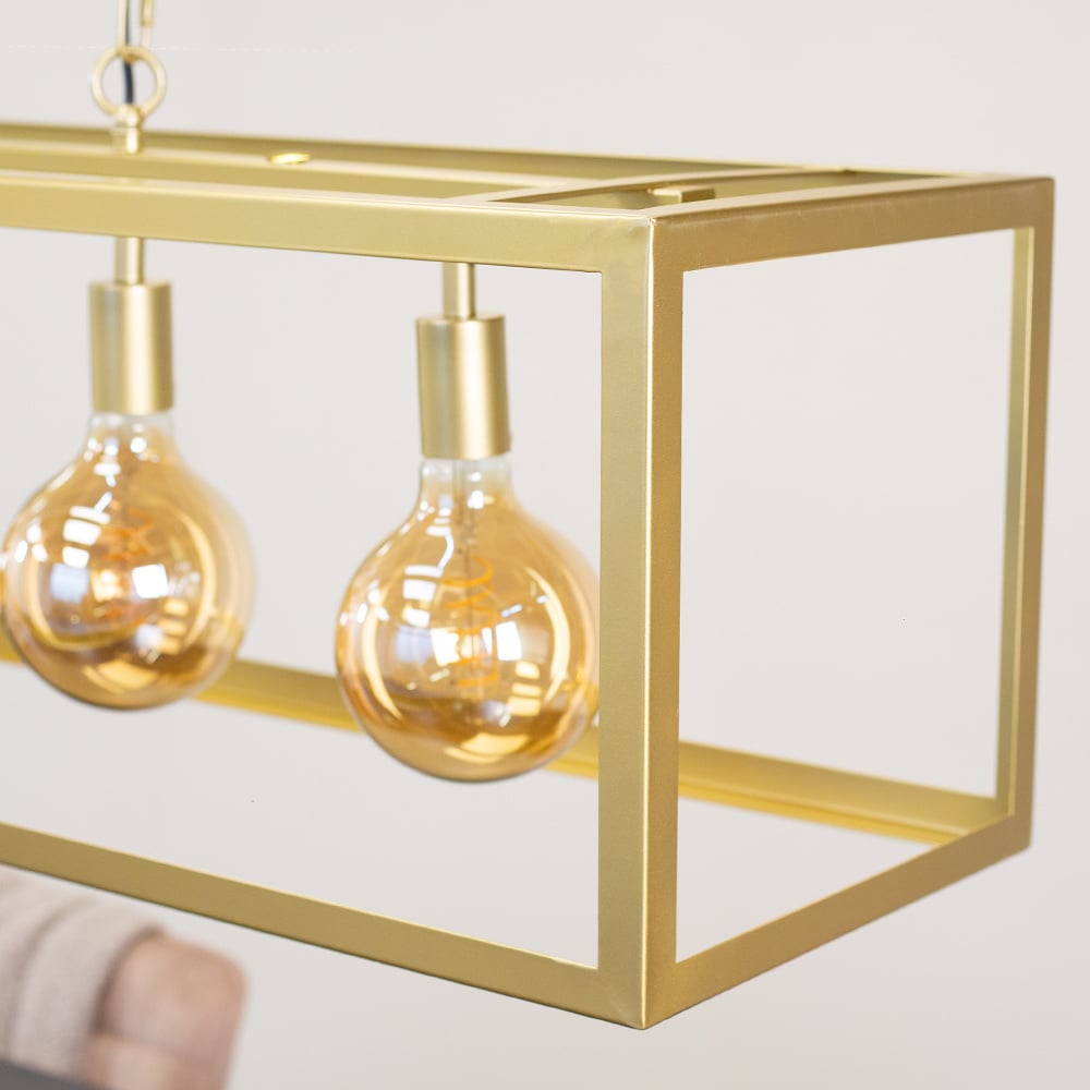 Hængelampe Aiden Dimehouse Guld LxBxH 105x41x36 Metal Atmosfærisk fotodetalje