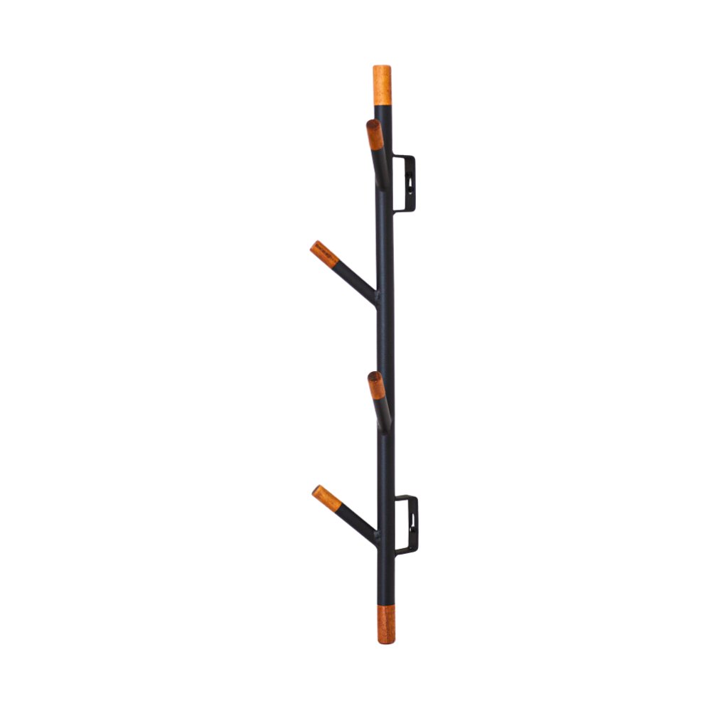 Knagerække Taf Dimehouse Sort, brun LxBxH 51x31x23 Metal Hvid foto diagonalt set forfra