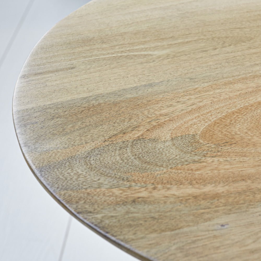 Sofabord Rory Oak Dimehouse Eg LxBxH 62x45x45 Mangotræ Atmosfærisk fotodetalje