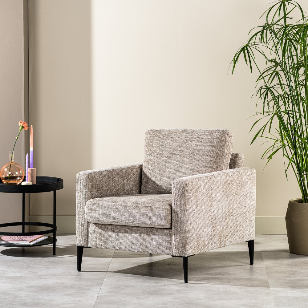 Beige fauteuil - Dimehouse