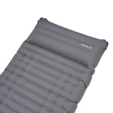 Luftmadras 1 person med indbygget oppustningssystem 205x67x10 cm Dimehouse Grå LxBxH 23x15x15 Nylon Hvid fotodetalje