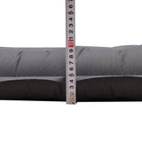 Luftmadras 1 person med indbygget oppustningssystem 205x67x10 cm Dimehouse Grå LxBxH 23x15x15 Nylon Hvid fotodetalje