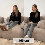 Modulsofa 2-personers Doblo beige