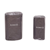 Luftmadras til 2 personer med indbygget oppustningssystem 205x140x10 cm Dimehouse Grå LxBxH 33x17x17 Nylon Dele