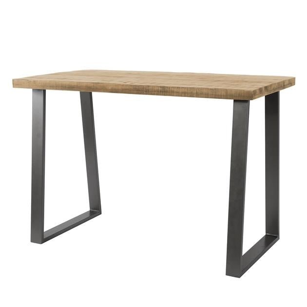 Barbord Wyatt DH Interiør Mango LxBxH 140x77x21 Mangotræ Hvid foto diagonalt set forfra
