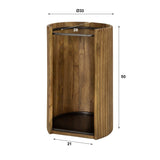 Paraplubakke Liva - Mango træ Sandfarve 50 cm 