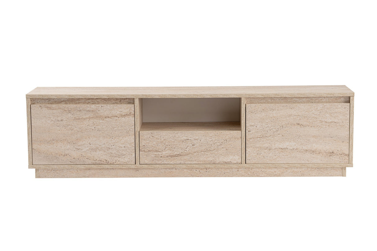 TV Meubel Beige Melamine Flare 42x160x29,5 cm