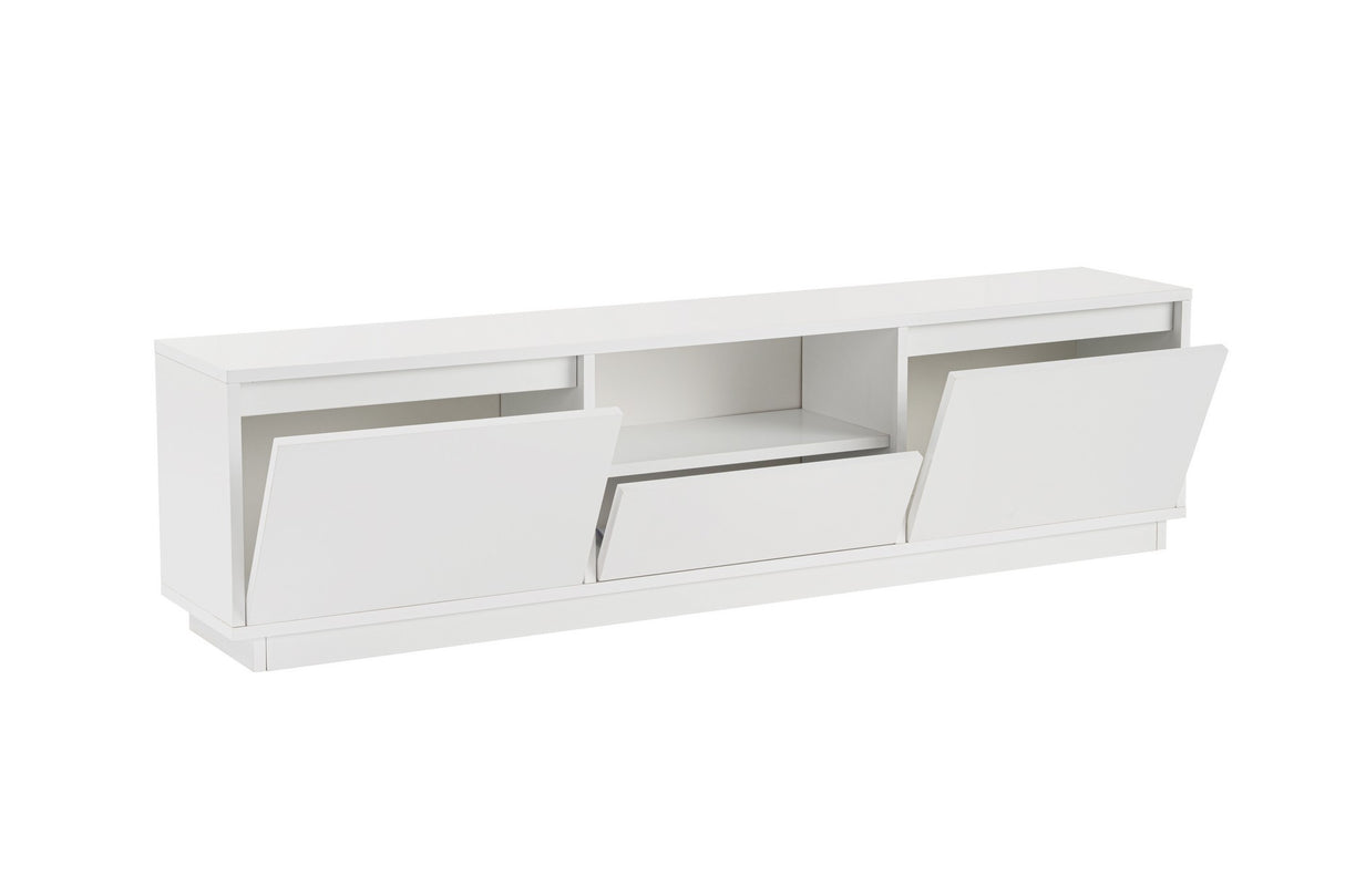 TV Møbel Vanguard Naturlig Hvid Melamin 160x42x29,5 cm