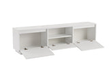 TV Møbel Vanguard Naturlig Hvid Melamin 160x42x29,5 cm