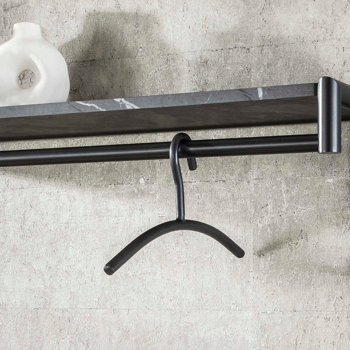 Kledinghanger Gunmetal Ronde Buis 45 cm
