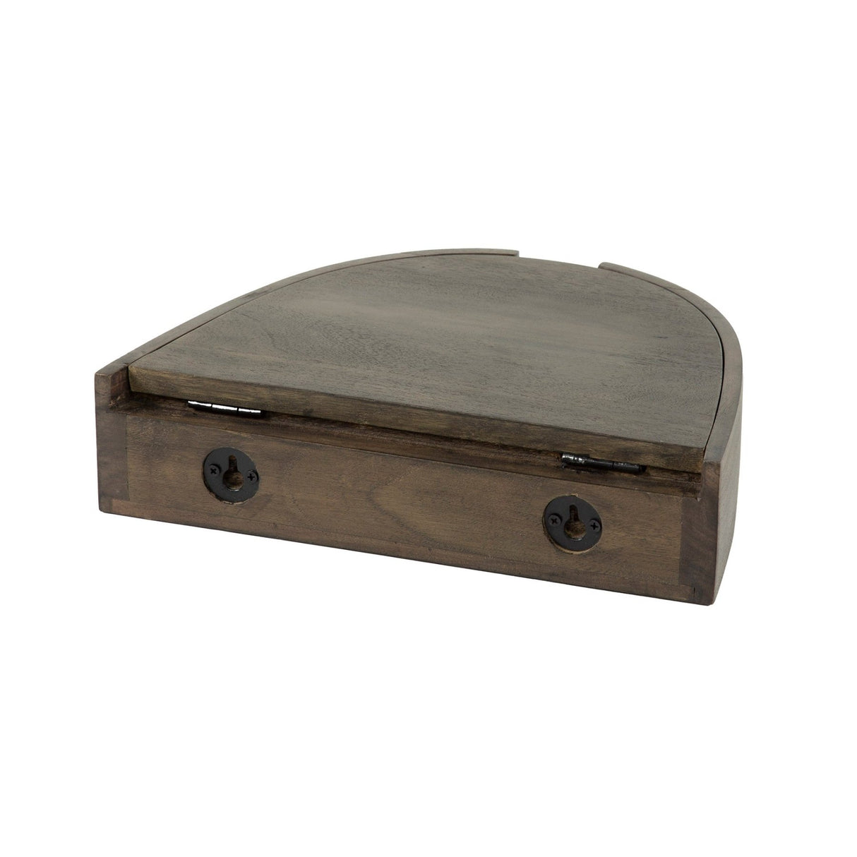 Zwevende Halfronde Nachtkastjes Set 2 – Acacia