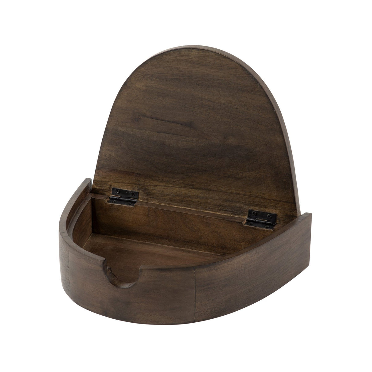 Zwevende Halfronde Nachtkastjes Set 2 – Acacia