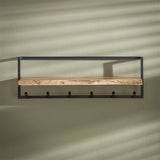 Knagerække Dewi DH Interiør Acacia LxBxH 104x36x17 Akacietræ Atmosfærisk foto set forfra
