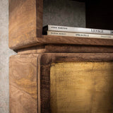 Solano natbord 1 skuffe Massiv mango sand 