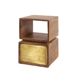 Solano natbord 1 skuffe Massiv mango sand 