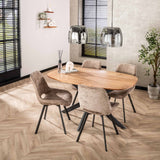 Tavon Eettafel 150x90 Massief Acacia