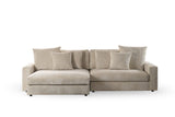 Sofa Kaia DH Interiør Beige Hvid foto set forfra