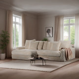 Sofa Nia DH Interiør Beige Ambient foto diagonalt set forfra