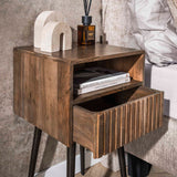 Natbord Dex Acaciahout Drift Brown - 1 Lades 
