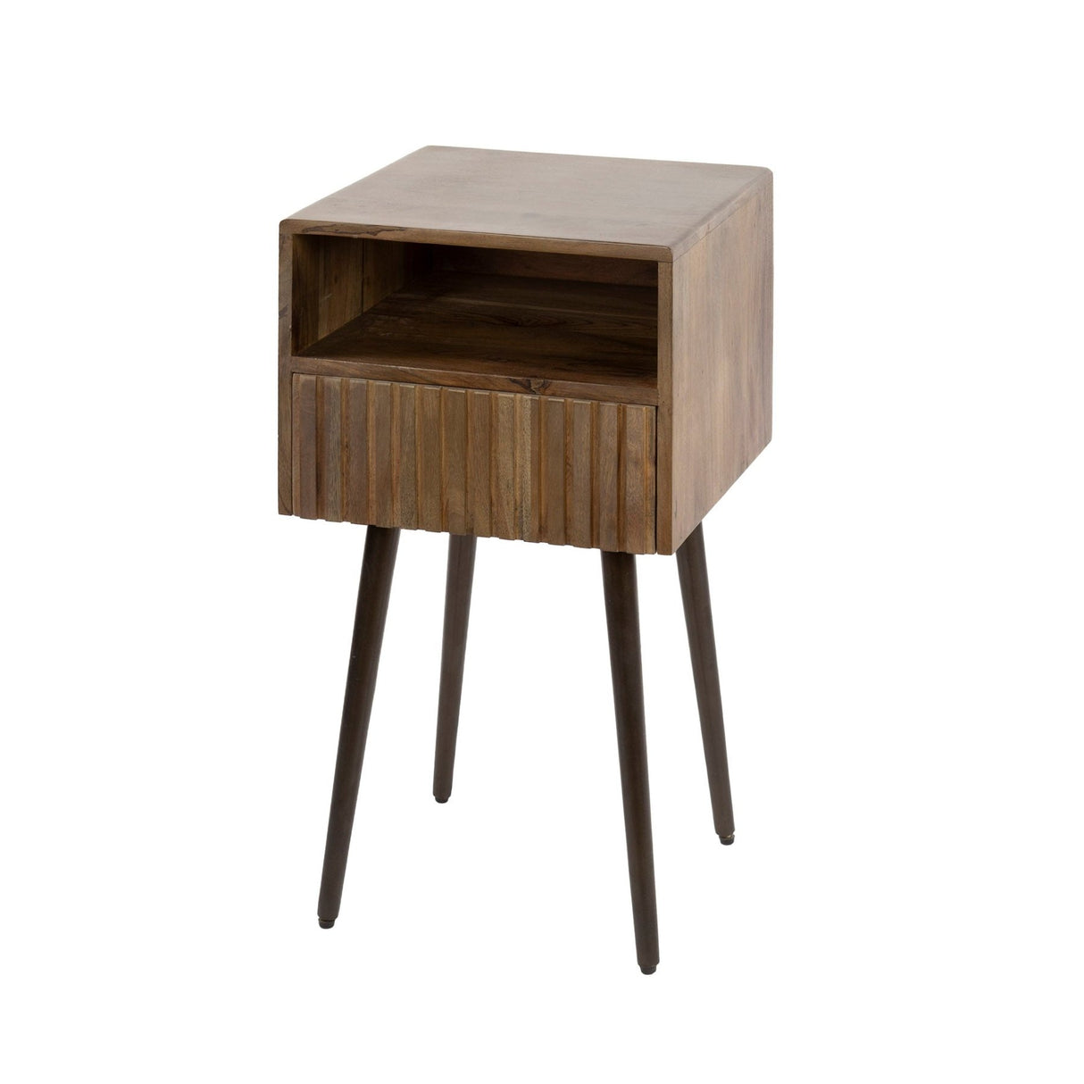 Natbord Dex Acaciahout Drift Brown - 1 Lades 
