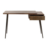 Kaptafel Elin - Massiv Akacie Drift Brown 120 cm 