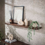 Wandplank Loft Acacia 120 cm - Drift Brown