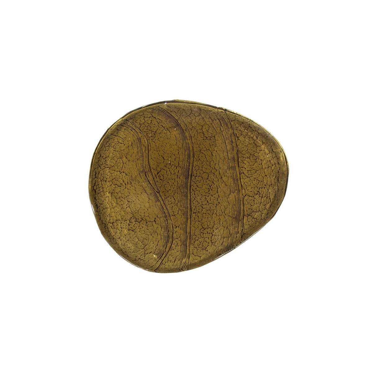 Sidebord Nola i antikguld - 60 cm højt 