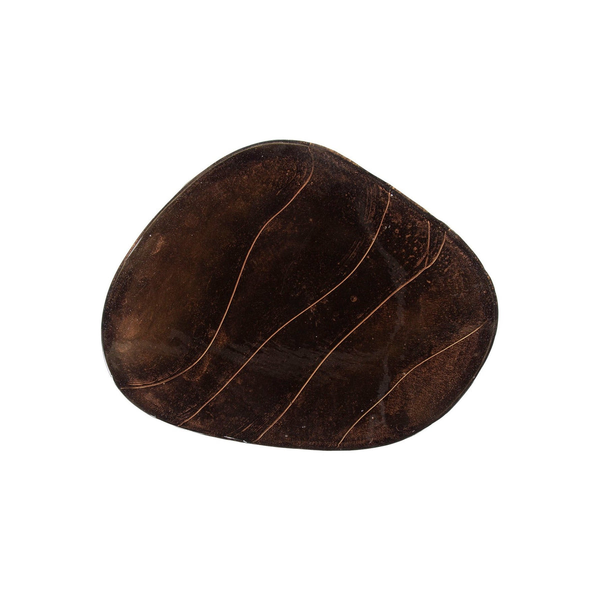 Sidebord Copper Glow M – Antik Kobber, 50x42x55 cm 
