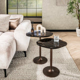 Sidebord Aris S – Antik Kobber 53x42x50 cm 