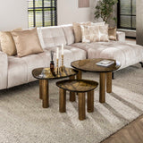 Salontafel Nova S - Antik Guld 51x37 cm 