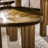 Salontafel Nova S - Antik Guld 51x37 cm 