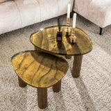 Salontafel Nova S - Antik Guld 51x37 cm 