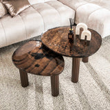 Stuebord Vesta L antik kobber 70x59 cm 