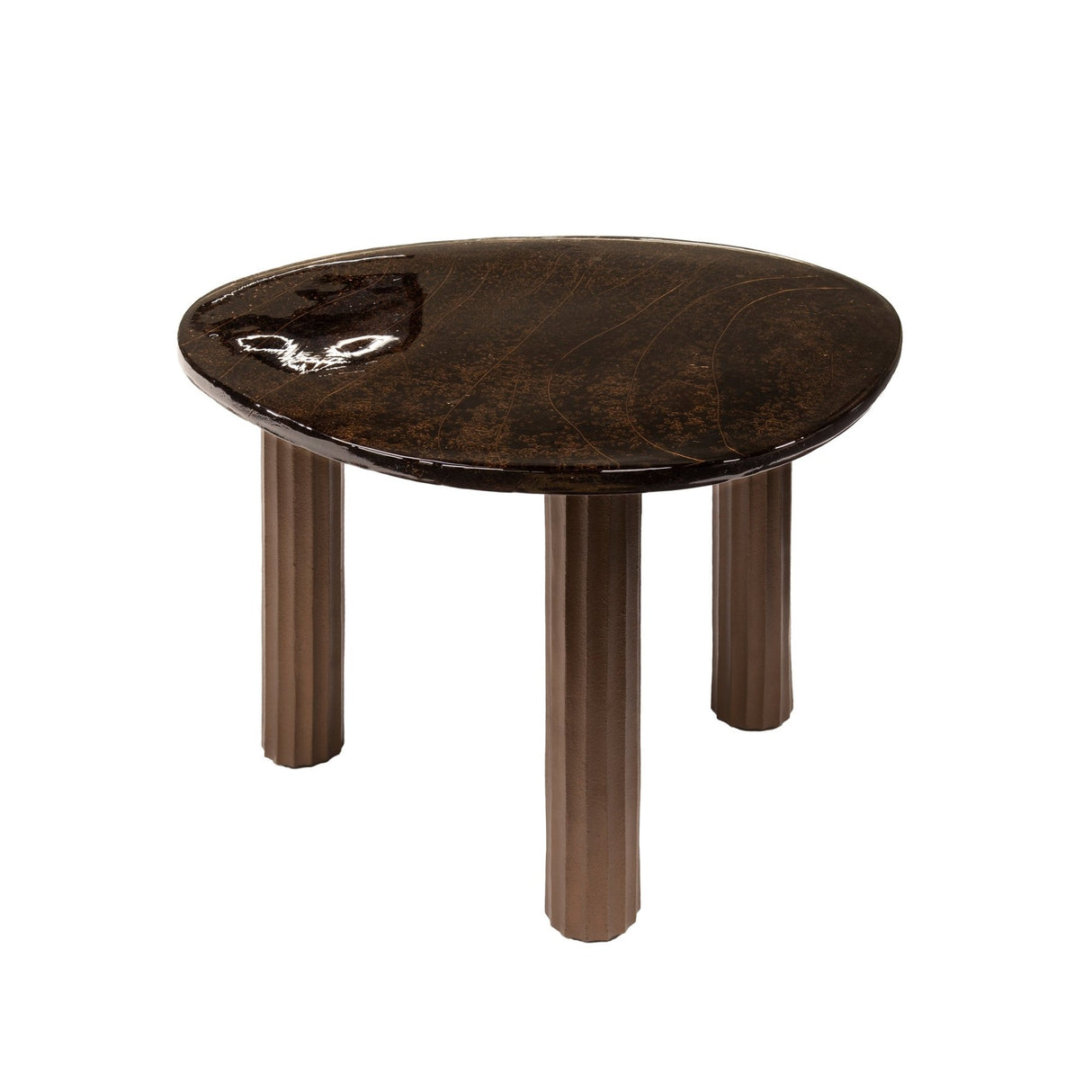 Stuebord Vesta L antik kobber 70x59 cm 
