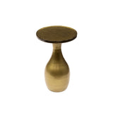 Sidebord Dråbe S - Antik Guld - 30x30x45 cm 