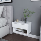 Sengebord Jamot Hvid Melamin 44,6x31,9x31,9 cm
