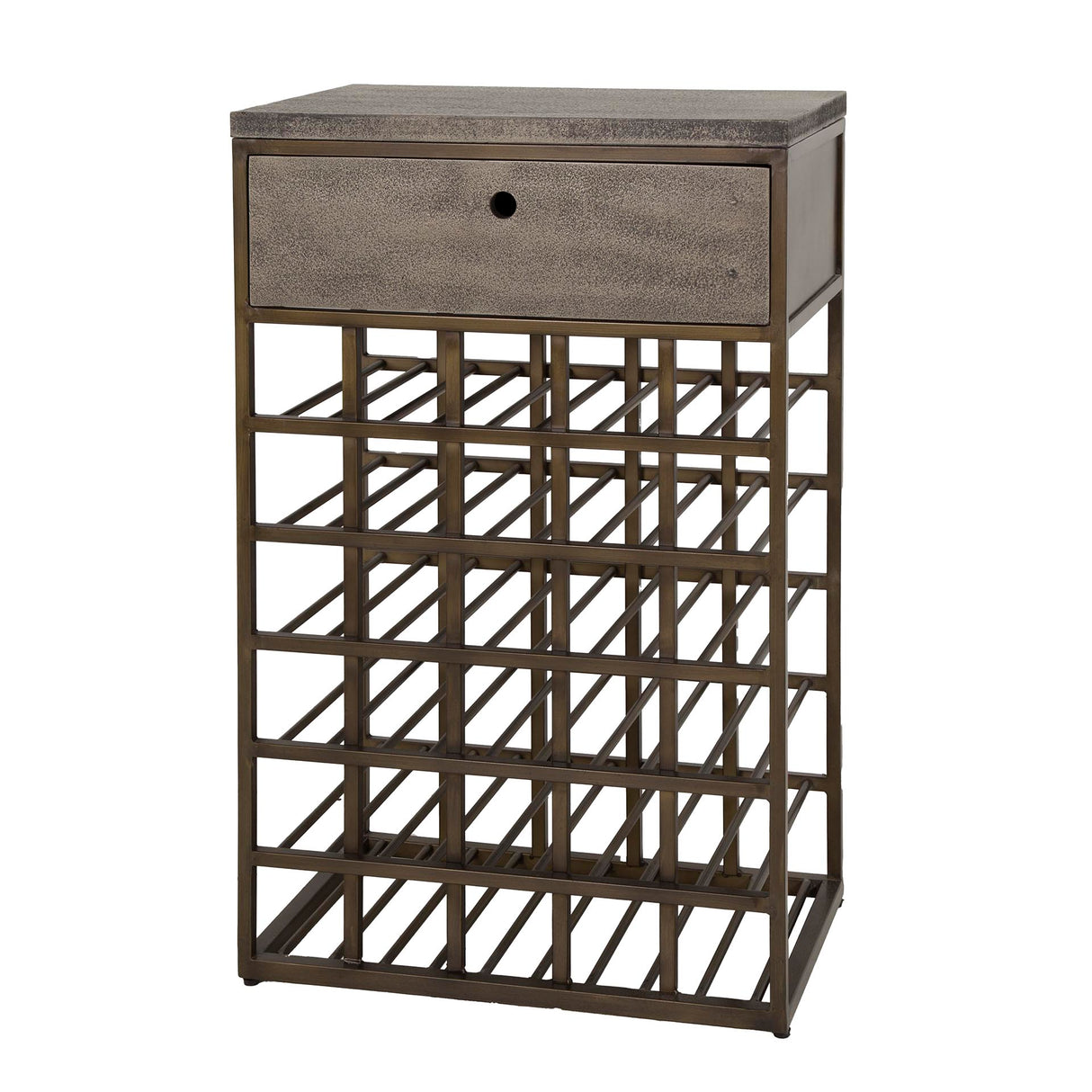 Vinskab Ferre metal antik bronze