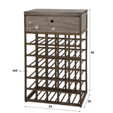 Vinskab Ferre metal antik bronze