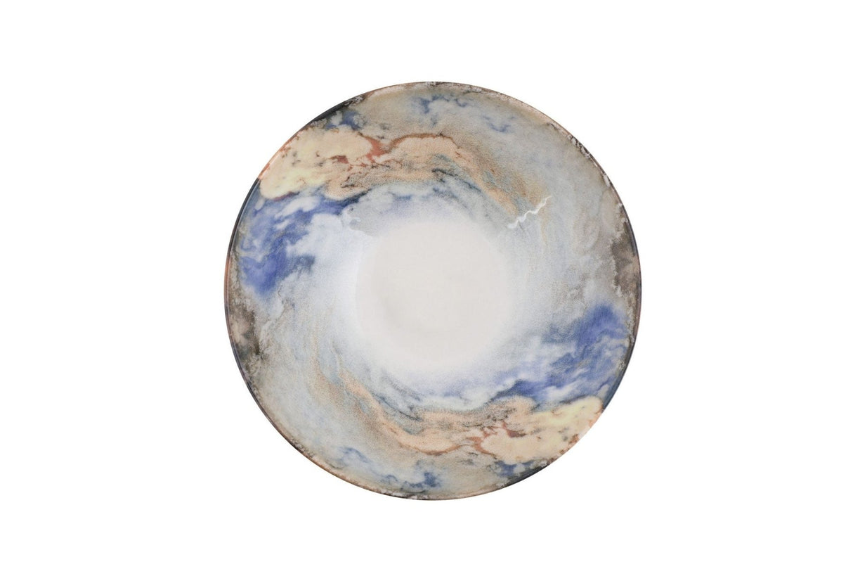GBSATN24KY4101615 Hvid Blå Guld 100% PORCELÆN