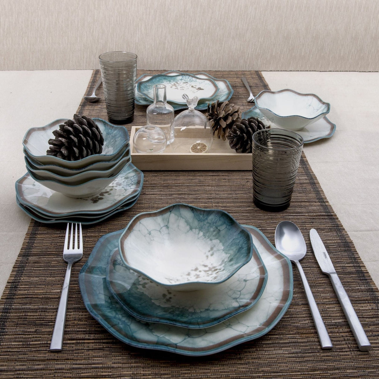 GBSNES24KY4R1341 Flerfarvet 100% PORCELÆN