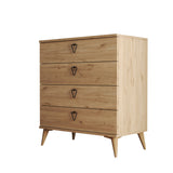 Kommode Versa Eg Melamin 80x90,8x45 cm
