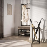 Senna Paraply Stand Round Drift brun
