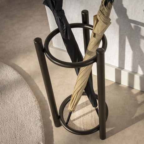 Orion Paraplubakke Rund Drift brun Ø30 H60 