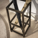 Sable Paraplubakke firkant Drift Brun H53 cm 