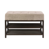 Schoenenbank-Schoenenbank Terra 85 cm bruin metaal-Dimehouse
