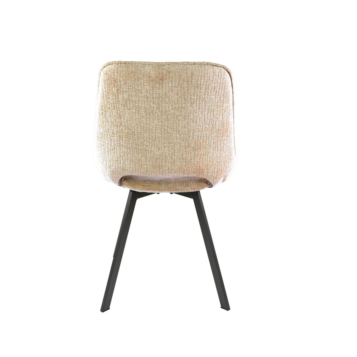 Sæt med 4 spisestuestole Avero drejelig Jaroq sand 