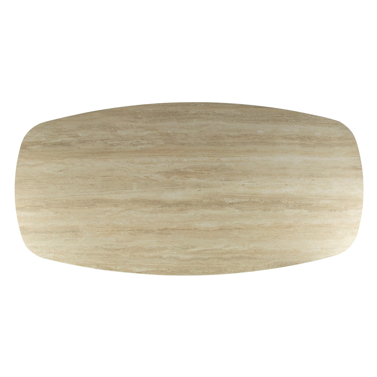 Aureo Ovalt Bord 180 cm Travertin Keramik 