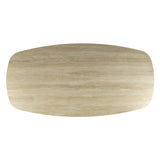 Aureo Ovalt Bord 180 cm Travertin Keramik 