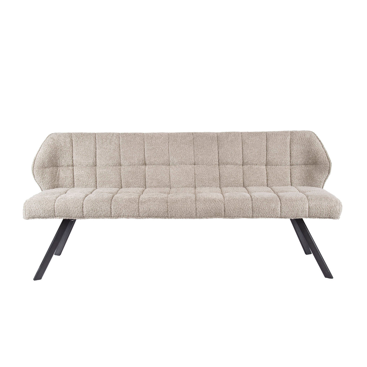 Spisebordsbænk Lino Bouclé Stoff Sand 180 cm Ternet 